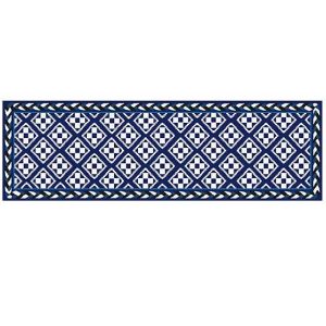 Courtyard Indoor/Outdoor Rug – 2’6 x 8′ Runner – Royal