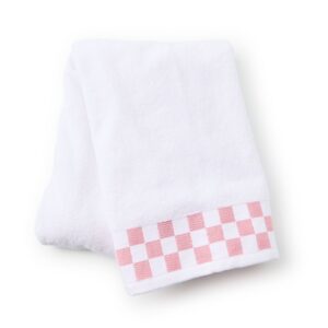 Towel with Check Border